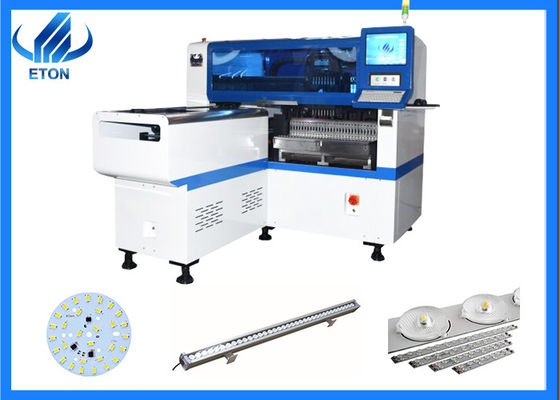 4kw 12 kafa 28 besleyici 45000CPH LED LEN Projektörler SMT alma ve yerleştirme makinesi