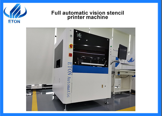 Tam Otomatik SMT Stencil Yazıcı Makinesi Benzersiz Üst Düzleştirilmiş Yan Sıkma