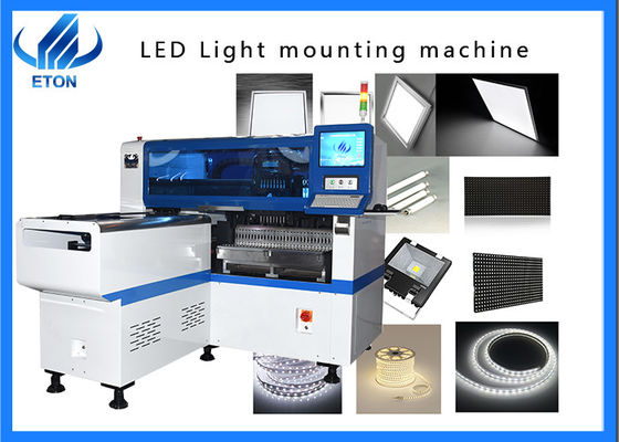 LED Işıklı SMT SMD Çok Fonksiyonlu Alma ve Yerleştirme Makinesi 45000CPH