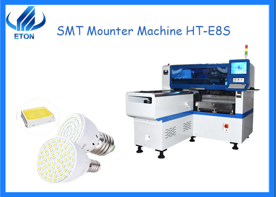 0402 SMT Alma ve Yerleştirme Makinesi LED Ürünleri Ampul Tüp Panel SMT Montaj Makinesi