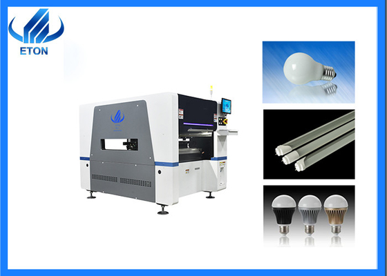 LED Işık Üretimi için Yüksek Kapasiteli Mavi Beyaz Ampul SMT Montaj Makinesi 40000CPH