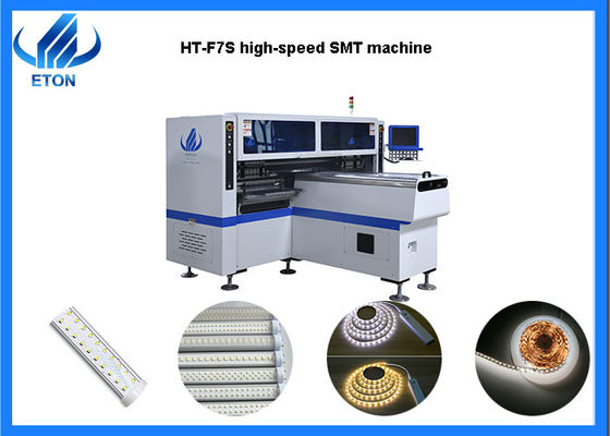 150000CPH Lineer Motor LED 5M Tüp ışık Alma ve Yerleştirme makinesi