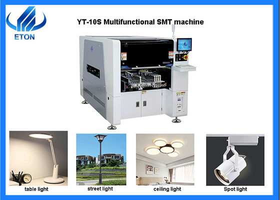 Yüksek Hassasiyetli Akıllı Çift Kafa Bant Besleyici Alma ve Yerleştirme Makinesi
