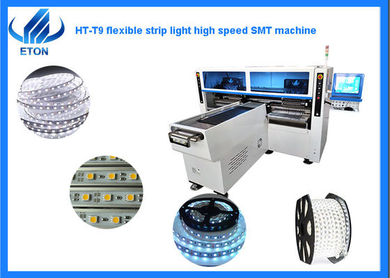 Çift Kol Dört Modül 250000 CPH 6KW Esnek Şerit Alma Yeri Makinesi