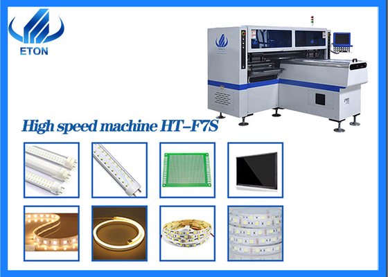 LED Tüp Işık Yüksek Hızlı SMT Mounter 18000CPH Yüksek Hassasiyetli SMT Alma ve Yerleştirme Makinesi