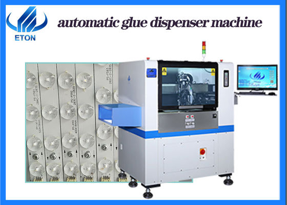 220VAC 50HZ Tutkal Dağıtıcı Makinesi 90000 CPH LED Işık SMT Tutkal Dağıtıcı