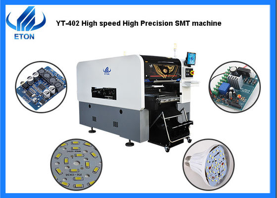 Yüksek Hassasiyetli Otomatik Chip Mounter Yüksek Hızlı 120000CPH LED Işık SMT Seçim Yeri Makinesi