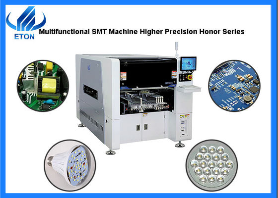 0201 - 40 * 40mm Bileşenler İçin Çok Fonksiyonlu SMT Seçim Yeri Makinesi Yüksek Hassasiyet