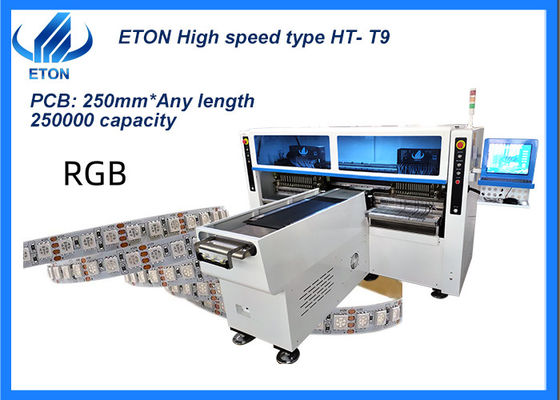 250000CPH Esnek Çizgi Işığı için Al ve Yerleştir Makinesi 1M - 100M