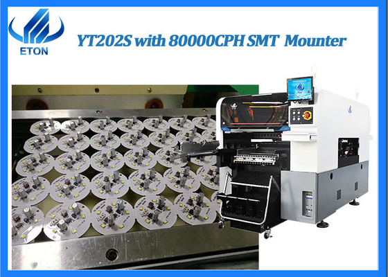 SMT Mounter LED Ampul Yapma Makinesi Dokunmatik Ekran Monitör SMD Montaj Makinesi