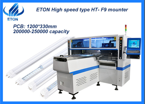 SMT Chip Mounter Yapımı Yüksek Hızlı PCB Montaj Makinesi LED Tüp Panel Işıkları