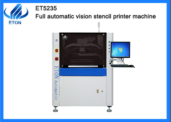 Tam Otomatik Vision Stencil yazıcı makinesi 2 bağımsız doğrudan