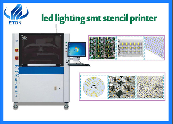 LED Taşkın Sokak Lambaları için SMT Üretim Hattı Otomatik Lehim Pastası Baskı Makinesi