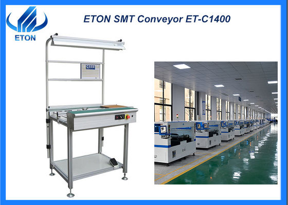 SMT LED esnek şerit 1m 1.4m manuel yerleştirme konveyörü