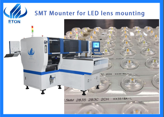 LED lens üretimi için yüksek hızlı SMT montaj makinesi smd bileşen montaj makinesi