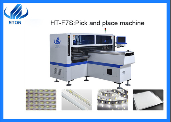 HT-F7S SMT Montaj Makinesi 0.6m-1.2m Sert PCB Amp 0.5m-1m LED Esnek Şerit