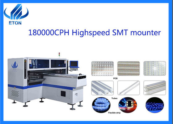 LED Hard Light Board ve Esnek Tube Board için Gelişmiş LED SMT Montaj Makinesi