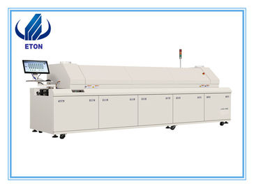 8 bölgeleri Kurşunsuz Smt Reflow Makinası Lehim Pastası Kaynak ISO Belgesi