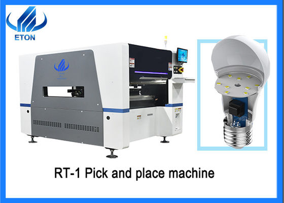 4KW 40000 CPH lineer motor ve servo motor LED ampul IC PCB SMT alma ve yerleştirme makinesi