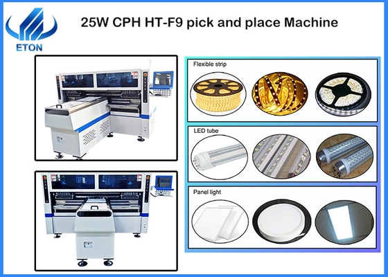 Çift Sistem SMT Alma ve Yerleştirme Makinesi RGB için Manyetik Doğrusal 25W CPH