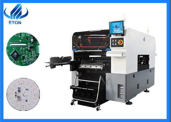 500*400mm 4 Kamera 2 Raylı 80000CPH LED ışıkları SMT alma ve yerleştirme makinesi