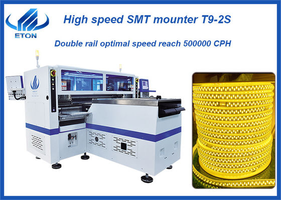 Herhangi bir uzunlukta FPCB 136 kafa SMT yerleştirme makinesi için süper hızlı 50W