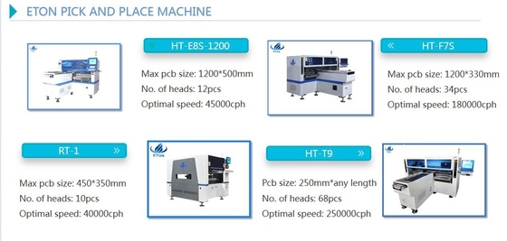 Lineer Işık Yapma Makinesi 180000cph 34pcs SMT Chip Mounter Kafaları