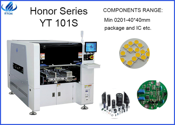 IC / 0201- 40x40 Paket için Otomatik Alma Yeri Makinesi SMT Montaj Makinesi
