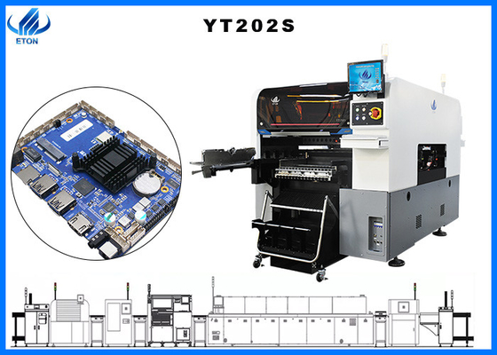 LED Işıklar PCB İşleme SMT Yerleştirme Makinesi çift modlu grup 20 kafa