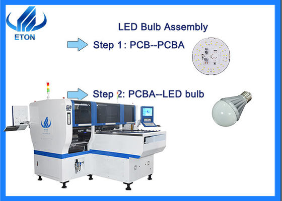 Her türlü LED ışık ve PCB sürücüsü ve LEN için SMT alma ve yerleştirme makinesi