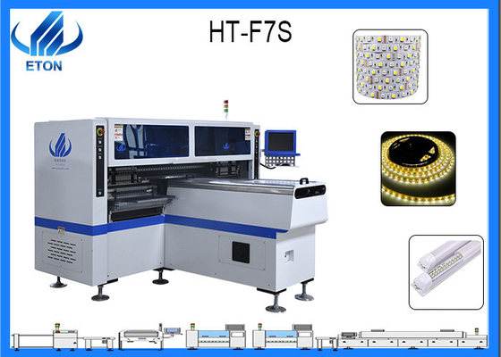 Led tüp montajı için led hafif endüstriyel yakala ve yerleştir makinesinde SMT yarı otomatik üretim hattı