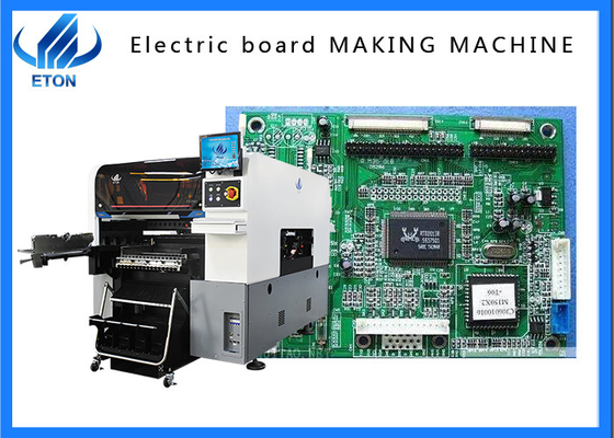 LED Işıklar PCB İşleme SMT Yerleştirme Makinesi çift modlu grup 20 kafa