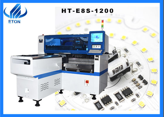 Led ışık üretim hattı için 12 kafa yüksek hızlı SMT montaj makinesi