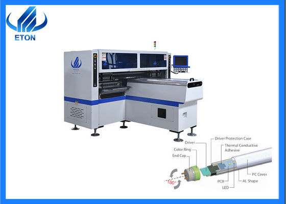 ETON 18W CPH SMT Chip Mounter 1.2m LED Tüpler Alma ve Yerleştirme Ekipmanı