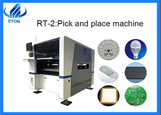 80000CPH SMT Alma ve Yerleştirme Makinesi Çift Modül LED Ampul 20 Kafa