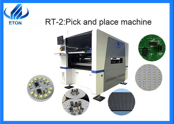 Çift modüllü Led ampul düzeneği 20 kafa otomatik al ve yerleştir makinesi