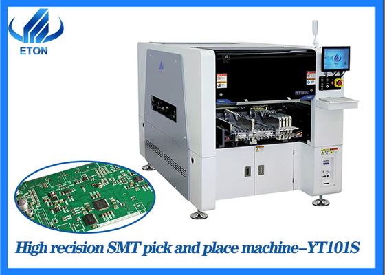 led aydınlatma mounter 40000CPH 10 kafa LED ışık yapma SMT alma ve yerleştirme makinesi