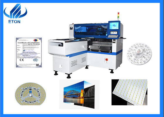 1 Yıl Garanti Endüstriyel Akıllı Alma ve Yerleştirme Makinesi LED Yapma Makinesi