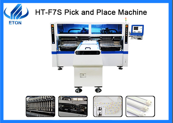 Dijital Kamera LED Tüp Işık Montaj Makinesi 34 Kafa 180K CPH SMT Makinesi