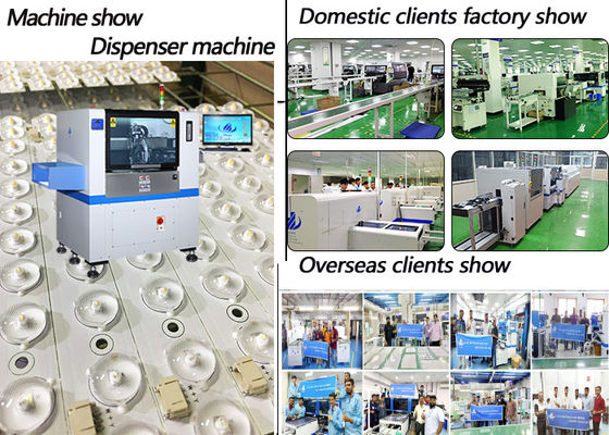 CCD Konumlandırma Sistemli Otomatik Tutkal Dağıtıcı Makinesi 1800mm Uzunluk