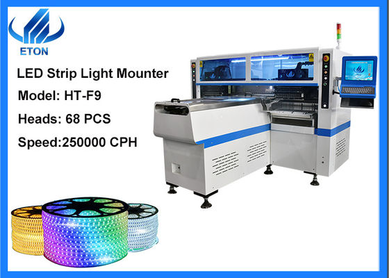 HT-F9 LED Şerit Işık Mounter Montajı LED Chip/Direnç/Kapasitör SMT Makinesi
