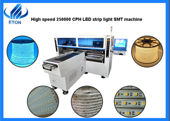 Çift Kol Dört Modül SMT Seçim Yeri Makinesi 6KW Esnek Şerit Işıklar Yapma Makinesi