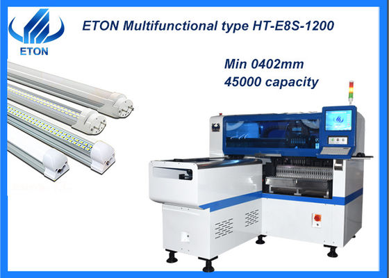 SMT 28 Kafa LED Lens PCB Montaj Makinesi 1700KG Seçim Yeri Makinesi