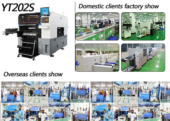 20 Kafa Elektrik Panosu SMT Seçim Yeri Makinesi Otomatik SMT Mounter