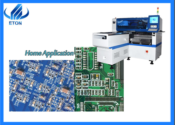 Manyetik Lineer Motorlu 45000 CPH SMT Mounter LED Elektrik Panosu SMD Chip Mounter