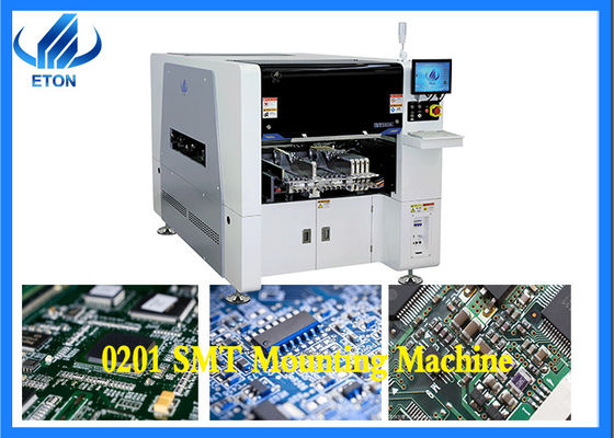 Min 0201 Elektrik Panosu / Güç Sürücüsü İçin Tam Otomatik SMT Mounter Yüksek Hassasiyet