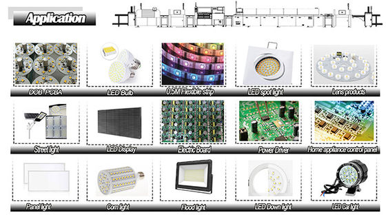 LED Neon Şerit SMT Mounter 0201 SMD Bileşenleri PCBA Kurulu SMT Montaj Makinesi