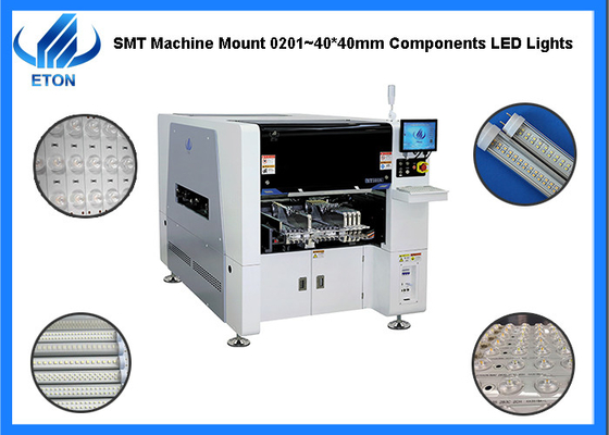 Elektrikli Besleyici LED Aydınlatma Yapma Makinesi 40000 CPH SMT Üretim Hattı