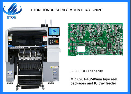 Min 0201 LED Sürücü SMT Seçim Yeri Makinesi Esnek PCB İşleme Yetenekleri