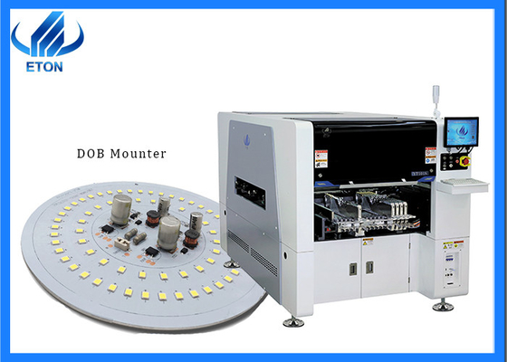 Çift Motorlu Elektrikli Besleyici SMT LED Mounter DOB LED Ampul Yapma Makinesi